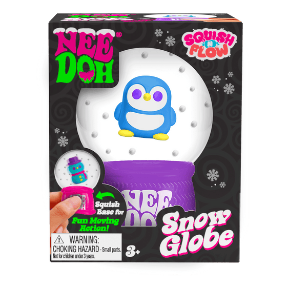 NeeDoh Squish N Flow Snow Globe v3010